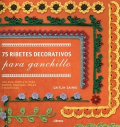 75 ribetes decorativos para ganchillo