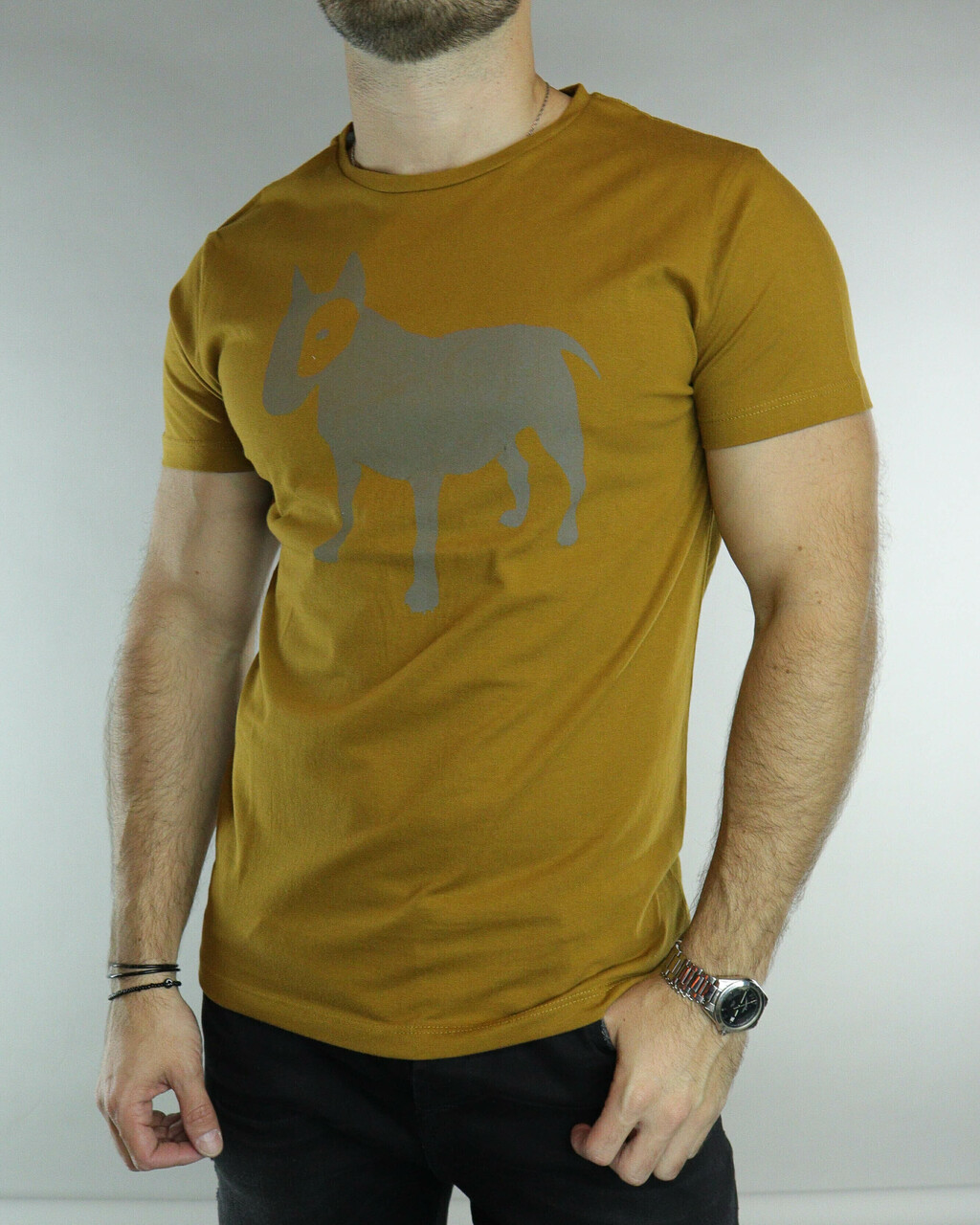REMERA INSTITUCIONAL MOSTAZA Comprar en The Room