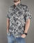 CAMISA HAWAI NEGRO BEIGE