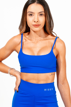 TOP BASIC - AZUL ROYAL - loja online