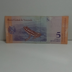 Cédula 5 Bolívares Venezuelanos - Venezuela - comprar online