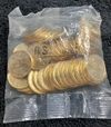 Sachê lacrado moedas de 25 centavos 2015 - FC