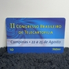 Cartão Telefônico - Mídia - II Congresso Brasileiro de Telecartofilia