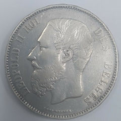 5 Francos 1870 - Prata - Bélgica - comprar online