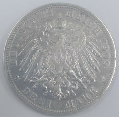3 Marcos 1909 - Prata - Alemanha