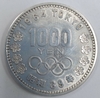 1000 Yen 1964 - Prata - Japão