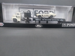 M2 Machines - Ford COE 1956 - Ford Mustang 1970 - 1/64