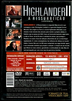 DVD Highlander II - A Ressurreição - comprar online