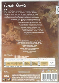 DVD Elvis Presley em O Coração Rebelde - comprar online