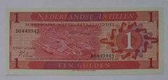 Antilhas Holandesas - cédula de 1 florim - 1970 - F.E.