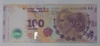 Argentina - cédula de 100 pesos - Evita - FE.