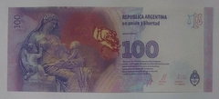 Argentina - cédula de 100 pesos - Evita - FE. - comprar online