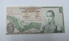 Colombia - 5 Pesos Oro - FE