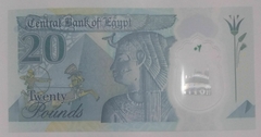 Egito - cédula de 20 libras - Polimero - FE - comprar online