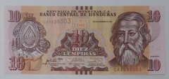 Honduras - cédula de 10 lempiras - FE.