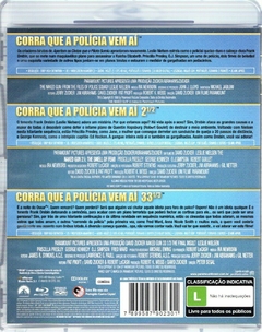 BLURAY Corra Que A Polícia Vem Aí 1, 2 1/2 e 33 1/3 (Trilogia) - comprar online