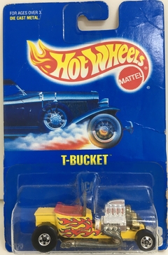 HOT WHELLS 1:64 T-BUCKET PNEU DE PLASTICO ANO 1991