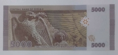 Síria - cédula de 5000 libras - FE. - comprar online
