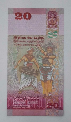Sri Lanka - cédula de 20 rúpias - 2015 - F.E. - comprar online