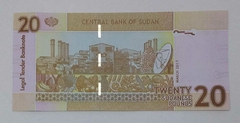 Sudão - cédula de 20 libras - 2017 - F.E. - comprar online