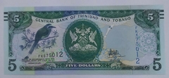 Trinidad and Tobago - Cédula de 5 dólares - F.E.