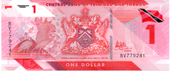 Cédula Trinidad & Tobago 1 Dólar