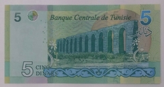Tunísia - cédula de 5 dinares - FE. - comprar online