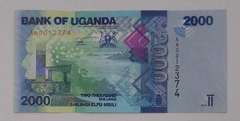 Uganda - cédula de 2000 shillings - 2010 - F.E. - comprar online