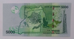 Uganda - Cédula de 5000 shillings - FE. - comprar online