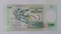 Uruguai - cédula de 20 pesos em polímero - 2020 - F.E. - comprar online