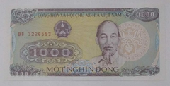 Vietnan - cédula de 1000 dong - 1988 - F.E.