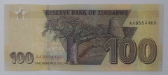 Zimbabue - cédula de 100 dólares - FE.