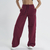 Pantalón Wide Borgoña - comprar online