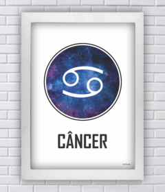 Quadro símbolo signo câncer