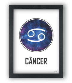Quadro símbolo signo câncer