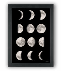 Quadro Fases da lua