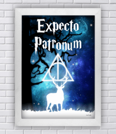 Quadro EXPECTO PATRONUM  Harry Potter