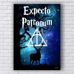 Quadro EXPECTO PATRONUM  Harry Potter