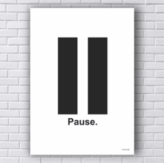 Placa Pause