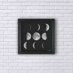 Quadro Fases da lua