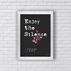 Quadro Depeche Mode enjoy the silence