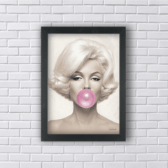 MARILYN MONROE BUBBLEGUM (Ref:V135|AV006) - Art in Parede - Loja de Quadros e Decoração