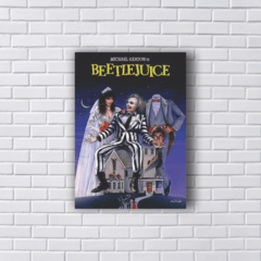 Placa BEETLEJUICE POSTER FILME