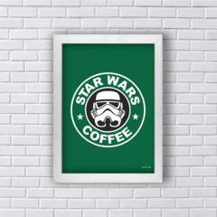 Quadro STAR WARS COFFEE STORMTROOPER