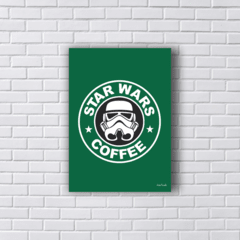 Placa STAR WARS COFFEE STORMTROOPER