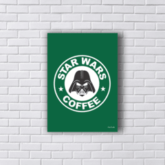 Placa STAR WARS COFFEE DARTH VADER