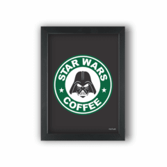 Quadro STAR WARS COFFEE DARTH vader