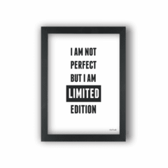 Quadro I AM NOT PERFECT