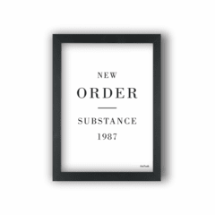 Quadro NEW ORDER SUBSTANCE