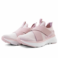 Tênis Feminino Calce Fácil Adrun Fit Energy 10006F Rosa